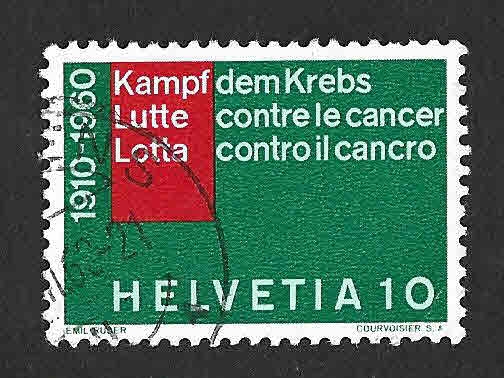378 - L Aniversario de la Liga Suiza Para el Control del Cáncer