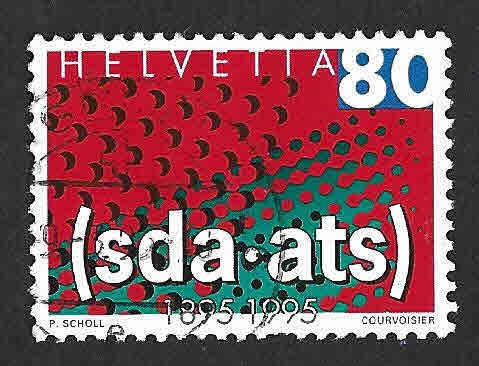 956 - Centenario de la Agencia de Noticias Suizas