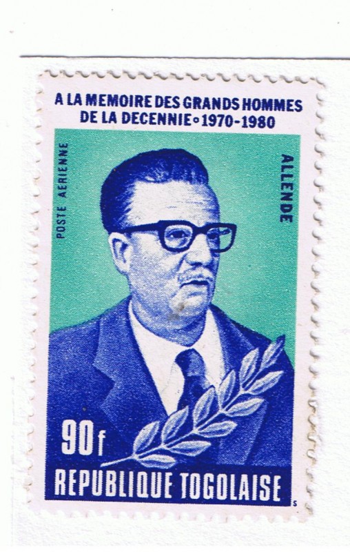 A la memoria des grandes Hommes de la decennie 1970-1980  Allende