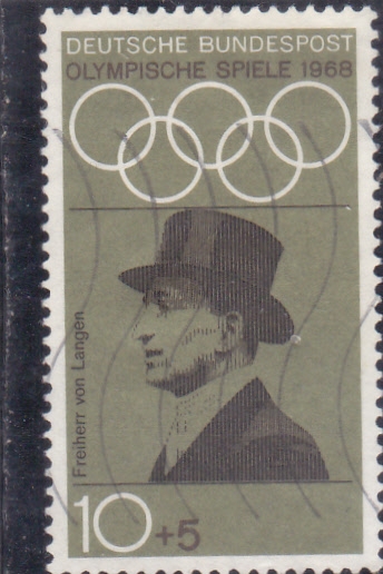 OLIMPIADA MEXICO'68 Carl Friedrich Freiherr von Langen (1887-1934)