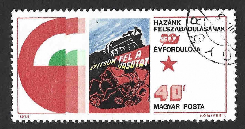 2350 - XXX Aniversario de la Liberación de Hungría del Fascismo