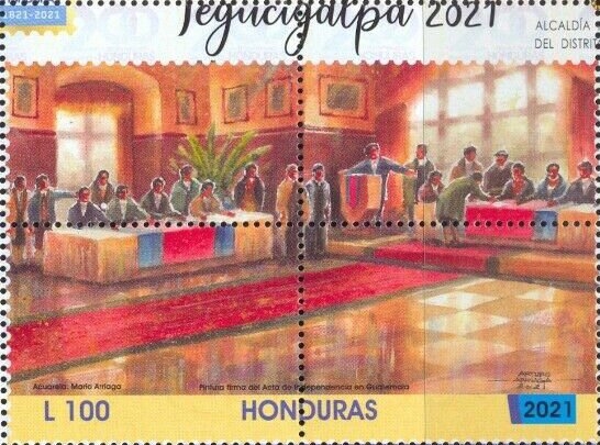 Bicentenario de la Independencia - Vistas de Tegucigalpa (2021)
