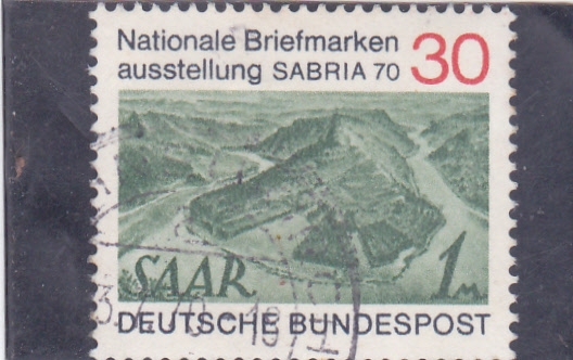 SAAR nacional Briefmarken