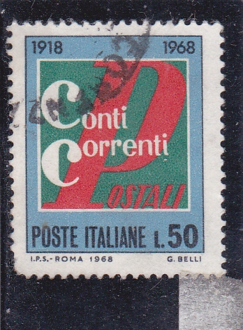 50 aniversario Cuenta Corriente Postal 