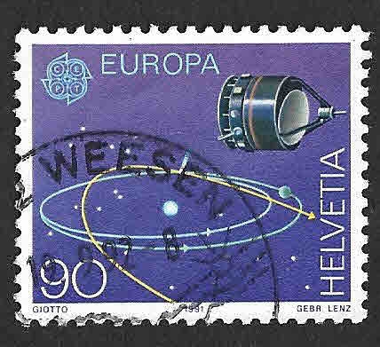 891 - Sonda Giotto (EUROPA CEPT)