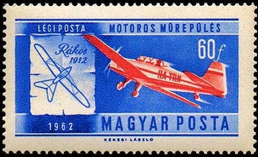 Historia de la aviación, Zlin Z-226 Trener 6 HA-TRN y monoplano de Rakos