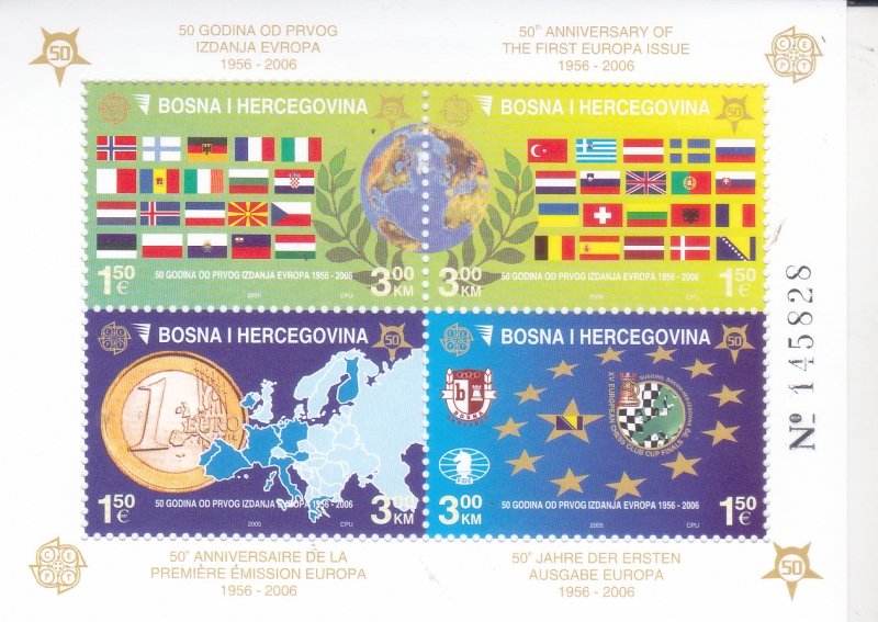 50 ANIVERSARIO PRIMERA EMISIÓN EUROPA CEPT