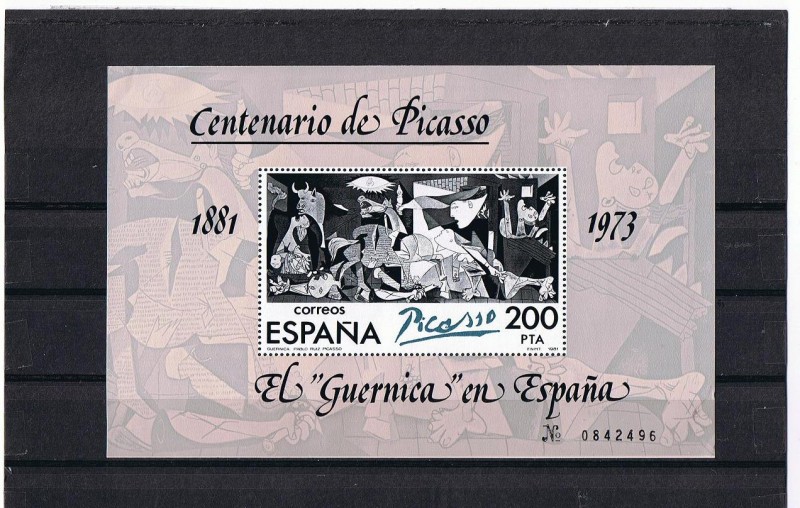 Centenario de Picasso 1881 - 1973  El Guernica en EspaÃ±a