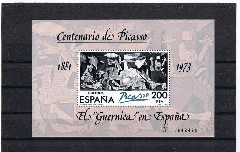 Centenario de Picasso 1881 - 1973  El Guernica en España