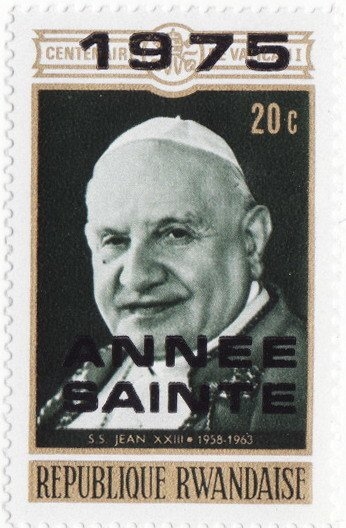 Papa Juan XXIII (1959-1963), sobreimpresión