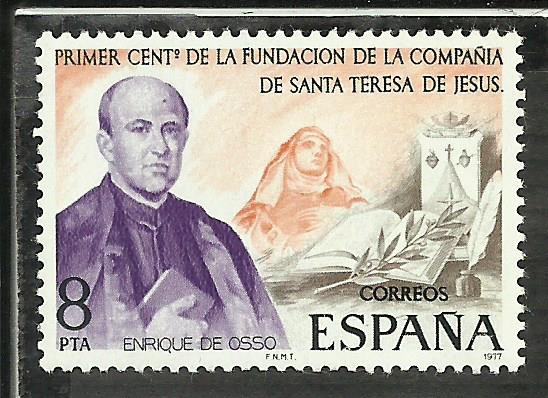 Primer Centenario de la Fundacion de la Compañia de Sta.Teresa de Jesus