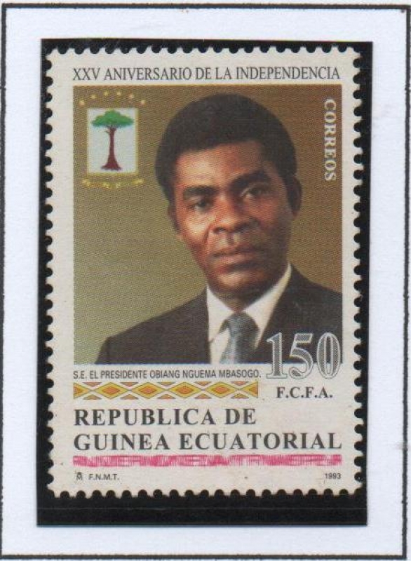 25 Anv, d' l' Independencia, Pres. Obiang Nguera