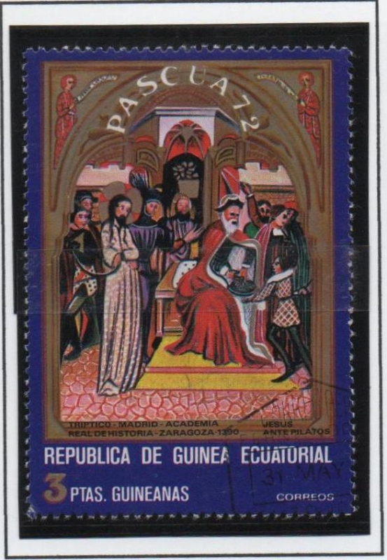 Pascua'72, Jesus ante Pilatos