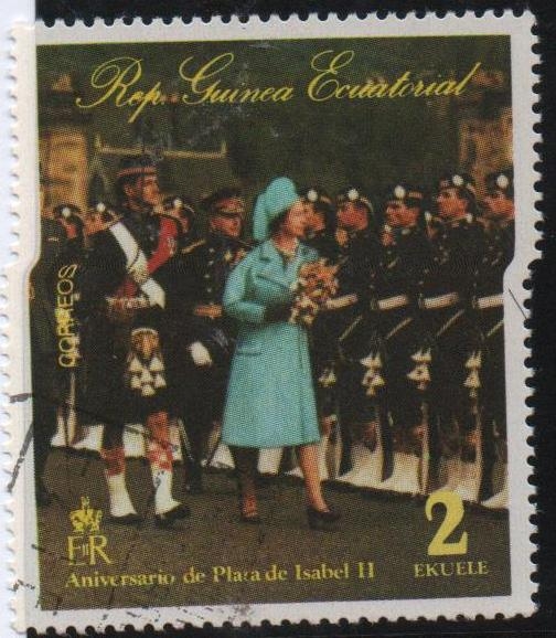 XXV Anv. d' l' coronacion d' Isabel II