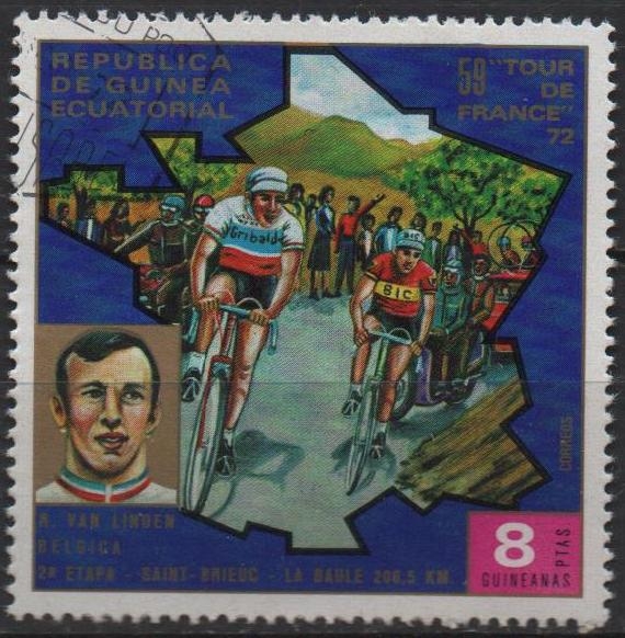 Tur d' Francia, R. Van Linden,Belgica