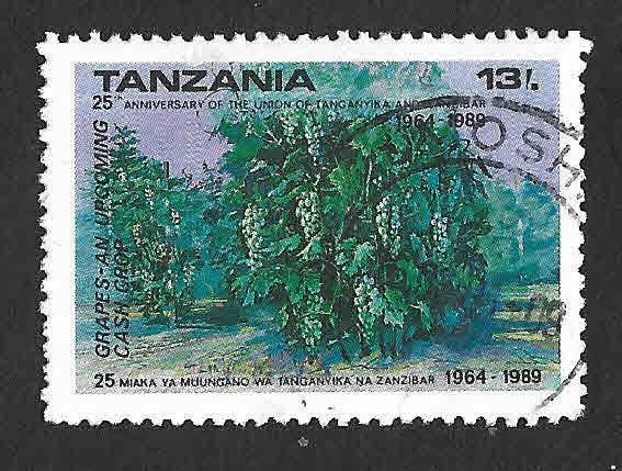 589 - XXV Aniversario de la Unión de Tanganica y Zanzíbar