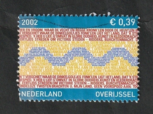 1953 - Provincia de Overijssel, bandera