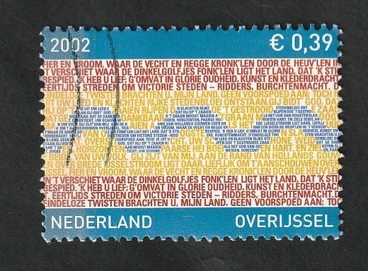 1953 - Provincia de Overijssel, bandera