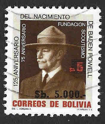703 - 125 Aniversario del Nacimiento de Robert Baden-Powell
