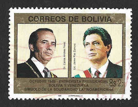 792 - Encuentro Entre los Presidentes de Venezuela y Bolivia