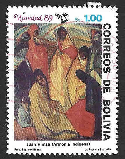 796 - Pintura Boliviana