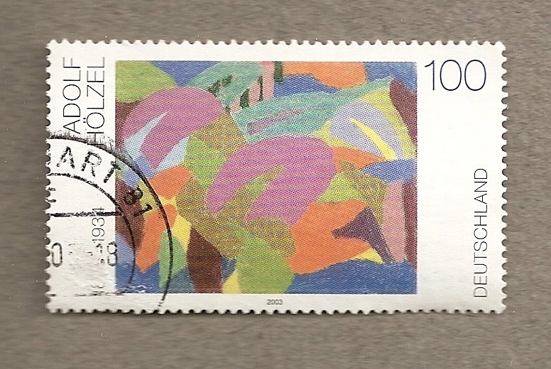 Pintura por Adolf Hölzel
