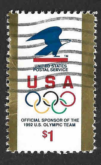 2539 - Sponsor Oficial del Equipo Olímpico USA`92
