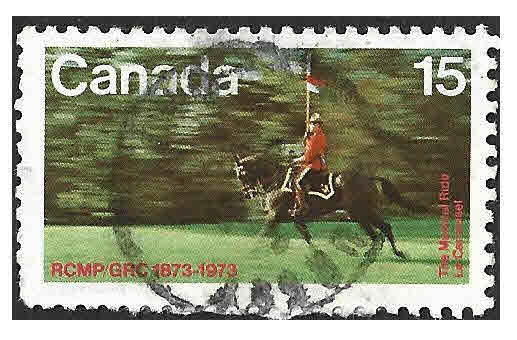 614 - Centenario de la Real Policía Montada de Canadá