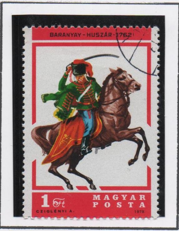 Húsares: Baranya 1762