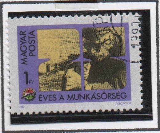25º anv. d' l' milicia d' l' Trabajadores