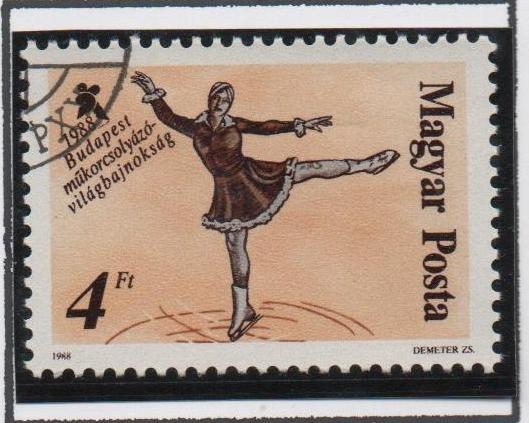 Campeonato mundial d' patinaje artistico: atletas con trajes d' epoca