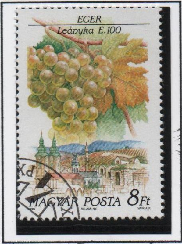 Uvas y Zonas Productoras d' Vino; Leanyka, Eger