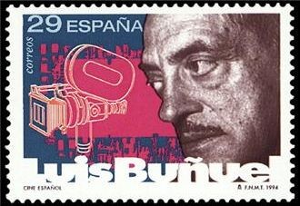 ESPAÑA 1994 3277 Sello Nuevo Pioneros Cine Español Luis Buñuel Michel3135 Scott2757