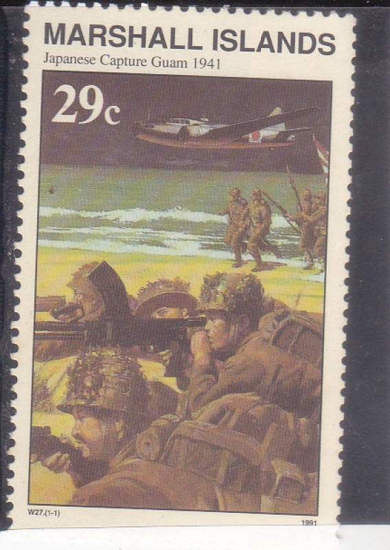 II GUERRA MUNDIAL-Los japoneses capturan Guam, 1941