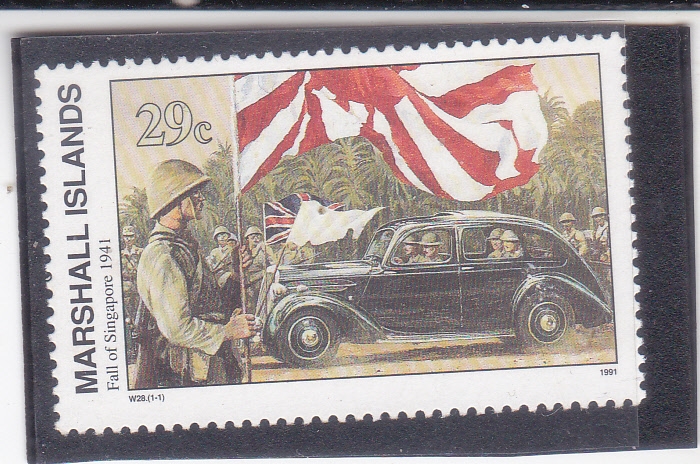 II GUERRA MUNDIAL-Caída de Singapur, 1941