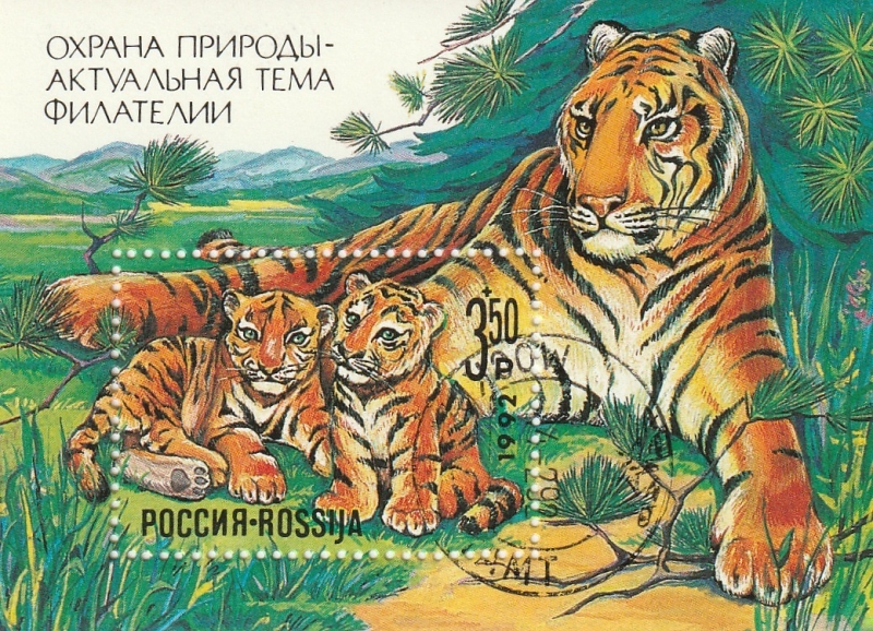 220 H.B. - Protección de la Naturaleza, Tigre siberiano