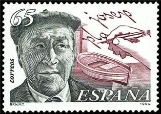 ESPAÑA 1994 3297 Sello Nuevo Homenaje a Salvador Plá Michel3158