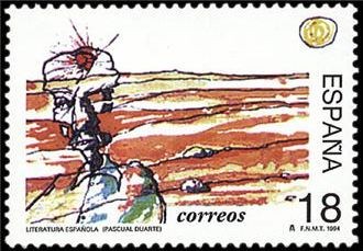 ESPAÑA 1994 3303 Sello Nuevo Literatura Española La Familia de Pascual Duarte Camilo J Cela Mi.3164