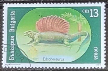 animales prehistoricos - Edaphosaurus