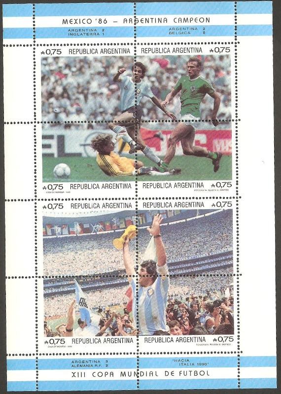 XIII copa mundial de futbol mexico 86