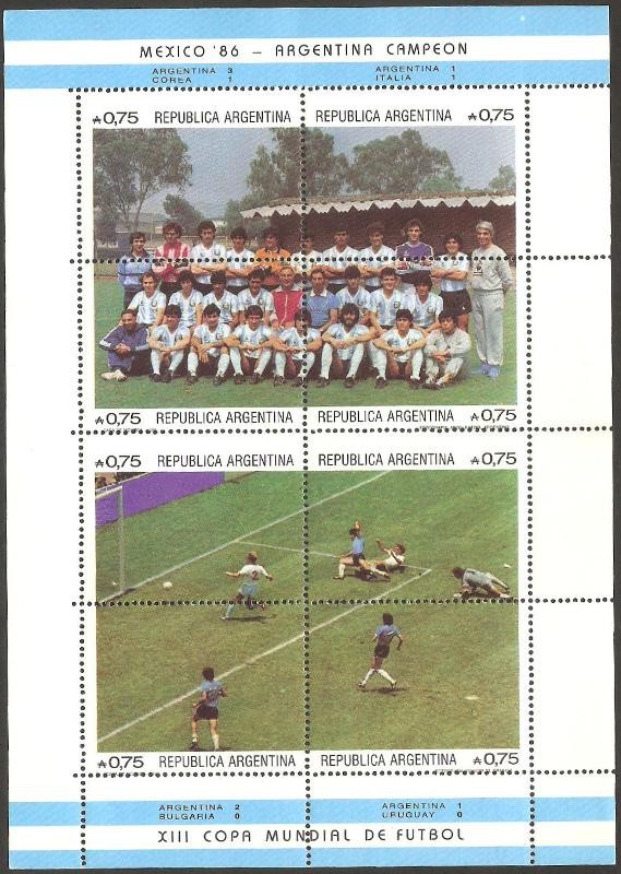 XIII copa mundial de futbol mexico 86