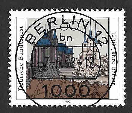 1743 - 1.250 Aniversario de la Ciudad de Erfurt