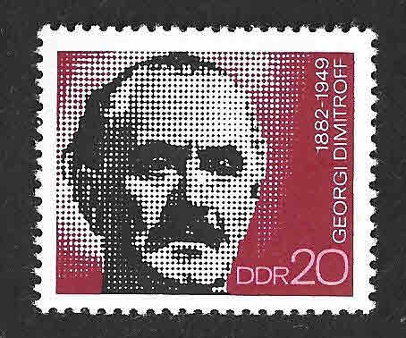 1396 - XC Aniversario del Nacimiento de Georgi Dimitroff (DDR)
