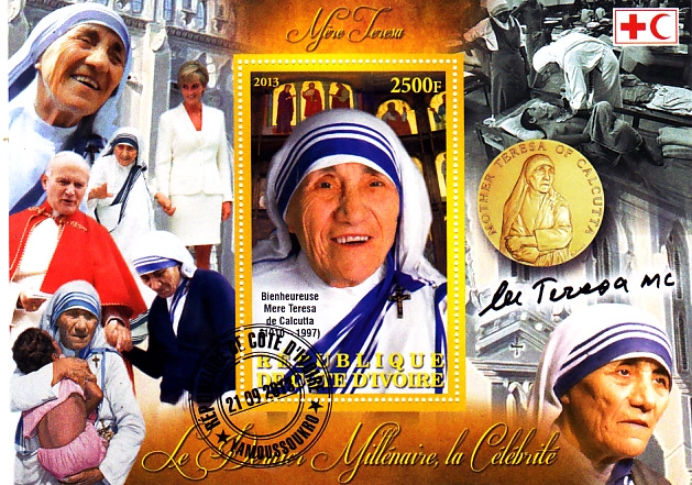 MADRE TERESA DE CALCUTA  (1910-1997) Misionera de la Caridad 7 