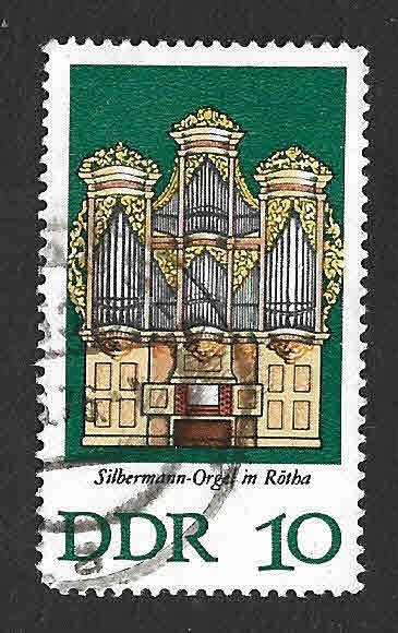 1707 - Órgano Construido por Gottfried Silbermann (DDR)