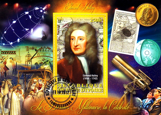 EDMOND HALLEY (1656-1742)  astrónomo 