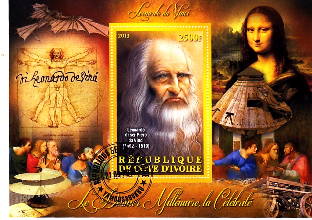 LEONARDO DA VINCI (1452-1519) polímata florentino del Renacimiento italiano.