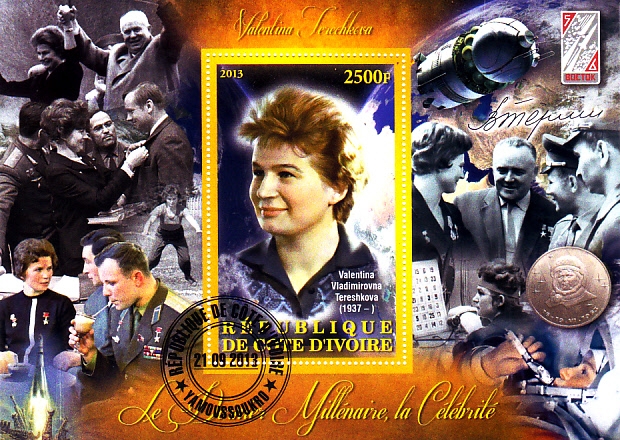 VALENTINA TERESKHOVA (1937-) cosmonauta, ingeniera y política rusa.