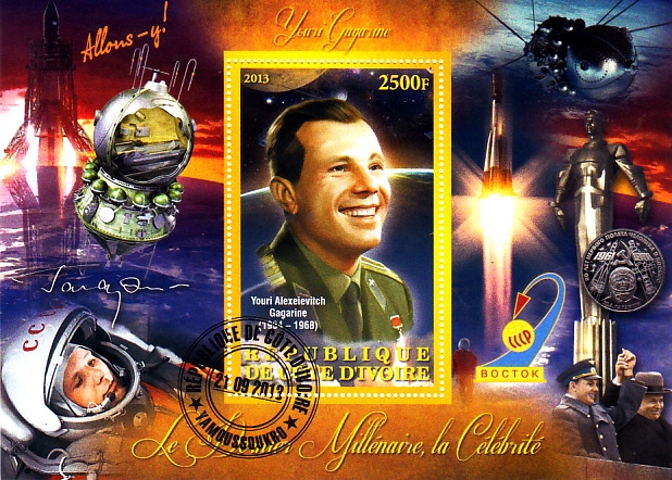 YOURI GAGARINE (1934-1968) cosmonauta ruso