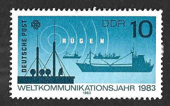 2320 - Año Mundial de las Telecomunicaciones (DDR)